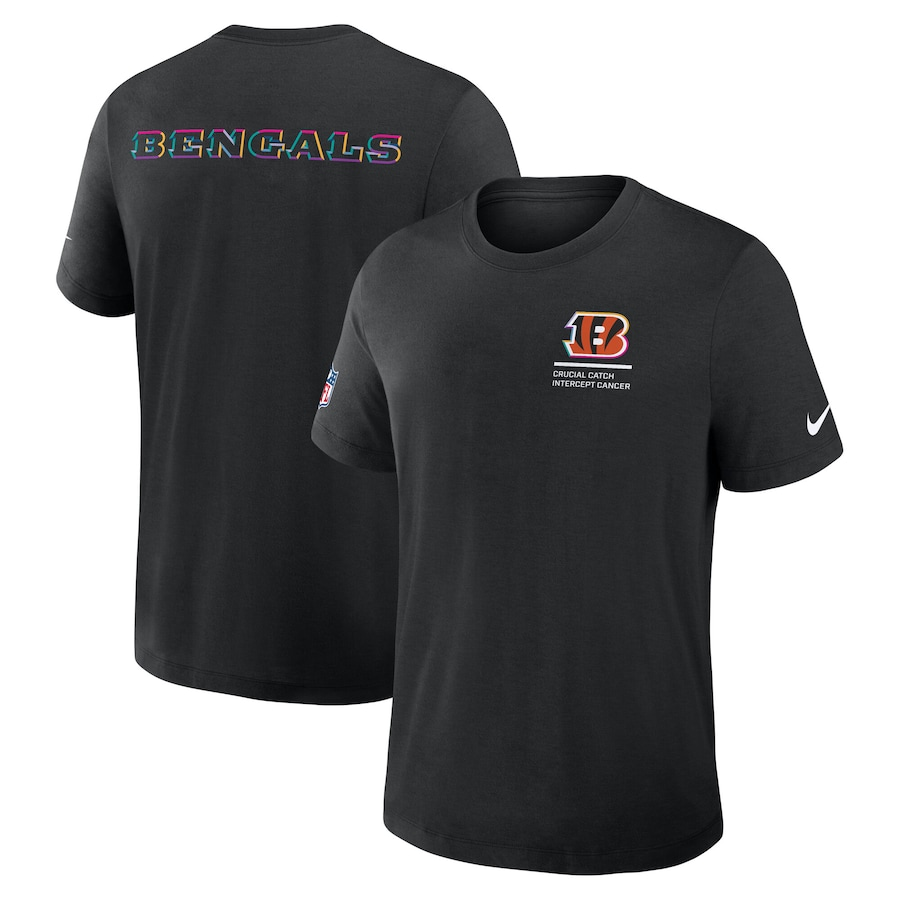 Men Cincinnati Bengals 4Nike NFL 2025 T shirt